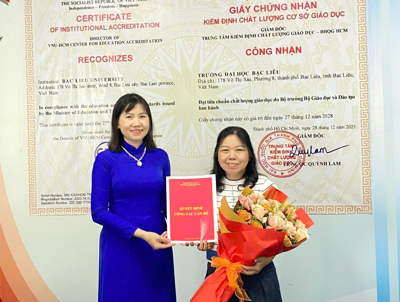 Trường Đại học Bạc Liêu tổ chức hội nghị triển khai Quyết định Kế toán Trưởng